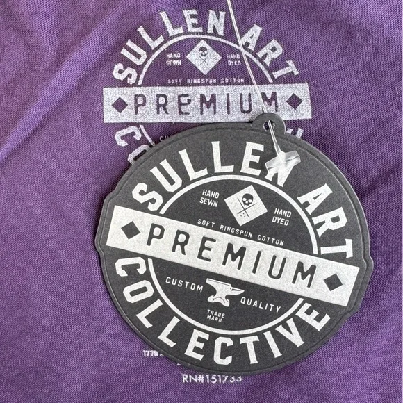 Sullen Art Collective Men’s Graphic T-shirt - Purple -Size: XLarge- NWT - Picture 14 of 14